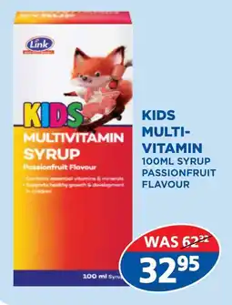 Link Pharmacy Link kids multivitamin syrup offer