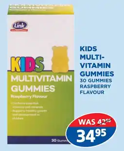 Link Pharmacy Link kids multi- vitamin gummies offer