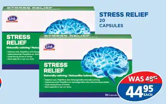 Link Pharmacy Link Stress Relief offer