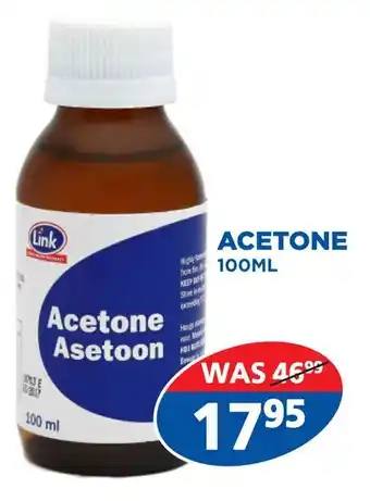 Link Pharmacy Link Acetone offer