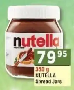 DB Cash And Carry NUTELLA Spread Jars offer