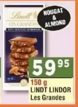 DB Cash And Carry LINDT LINDOR Les Grandes offer