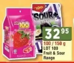 DB Cash And Carry LOT 100 Fruit & Sour Range offer