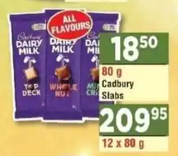 DB Cash And Carry Cadbury Slabs offer