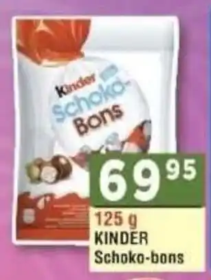 DB Cash And Carry Kinder Schoko-Bons offer