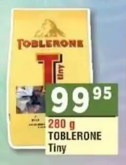 DB Cash And Carry TOBLERONE Tiny offer