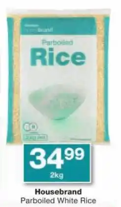 Checkers Housebrand Parboiled White Rice offer