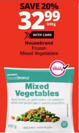 Checkers Housebrand Frozen Mixed Vegetables offer