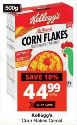 Checkers Kellogg's Corn Flakes Cereal offer