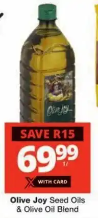 Checkers Olive Joy Seed Oils & Olive Oil Blend offer