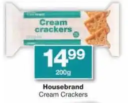 Checkers Housebrand Cream Crackers offer