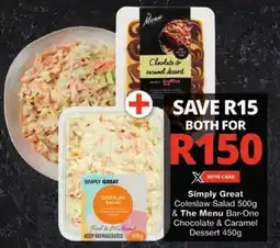 Checkers Both for R150 offer