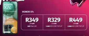 Vodacom4u HONOR X7c offer