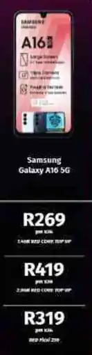 Vodacom4u Samsung Galaxy A16 5G offer