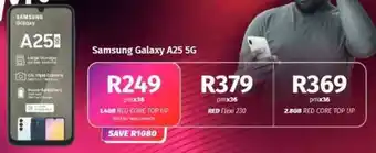 Vodacom4u Samsung Galaxy A25 5G offer