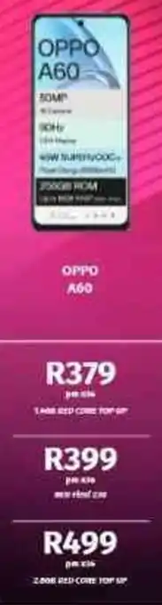 Vodacom4u OPPO A60 offer