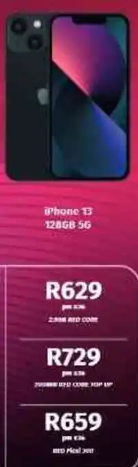 Vodacom4u iPhone 13 128GB 5G offer