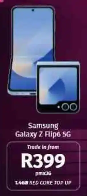 Vodacom4u Samsung Galaxy Z Flipб 5G offer