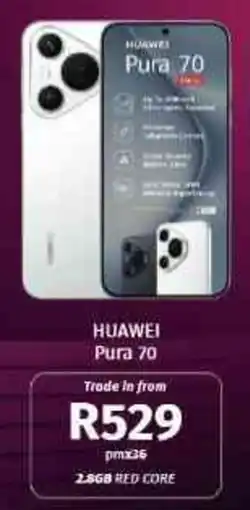 Vodacom4u HUAWEI Pura 70 offer