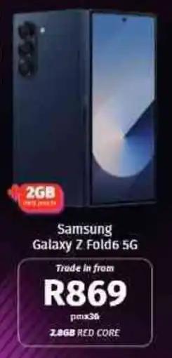 Vodacom4u Samsung Galaxy Z Fold6 5G offer