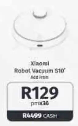 Vodacom4u Xiaomi Robot Vacuum S10 offer