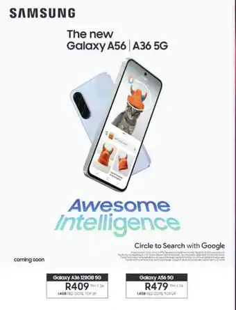 Vodacom4u SAMSUNG Galaxy A36 128GB 5G offer