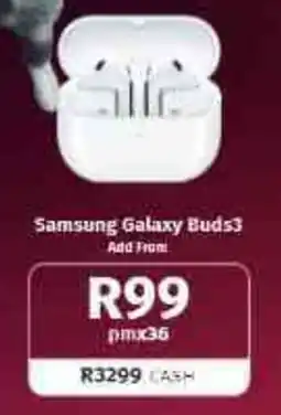 Vodacom4u Samsung Galaxy Buds3 offer