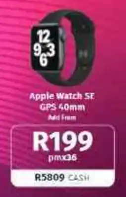 Vodacom4u Apple Watch SE GPS 40mm offer