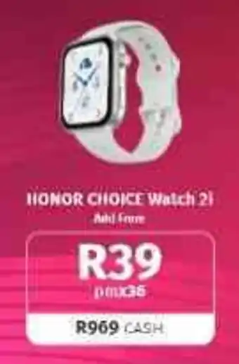 Vodacom4u HONOR CHOICE Watch offer