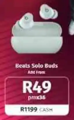 Vodacom4u Beats Solo Buds offer