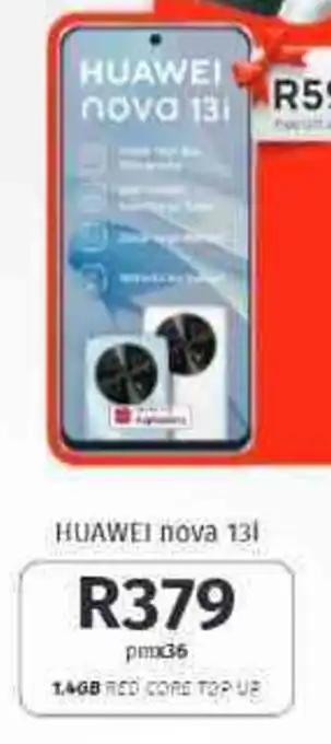 Vodacom4u HUAWEI nova 13i offer