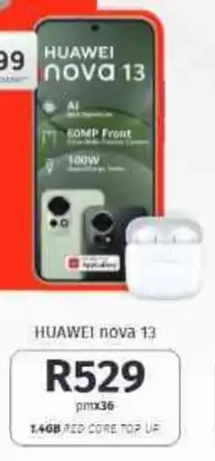 Vodacom4u HUAWEI nova 13 offer