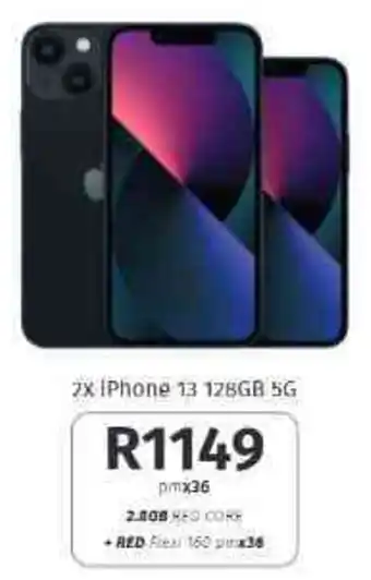 Vodacom4u iPhone 13 128GB 5G offer