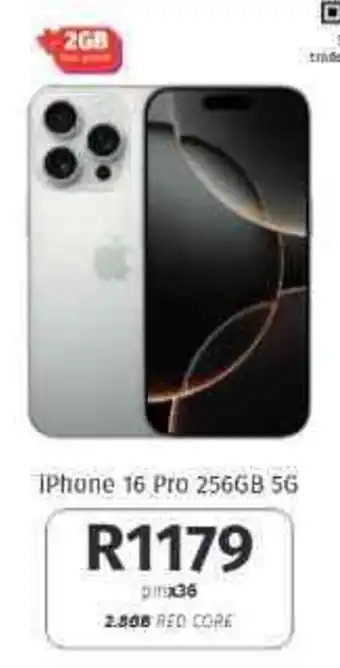 Vodacom4u IPhone 16 Pro 256GB 5G offer