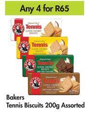 Game Bakers Tennis Biscuits Assorted-For Any 4 x 200g offer