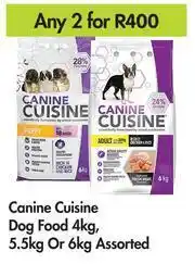 Game Canine Cuisine Dog Food Assorted-For Any 2 x 4Kg, 5.5Kg Or 6Kg offer