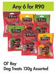 Game Ol'Roy Dog Treats Assorted-For Any 6 x 120g offer