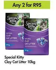 Game Special Kitty Clay Cat Litter-For Any 2 x 10Kg offer