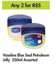 Game Vaseline Blue Seal Petroleum Jelly Assorted-For Any 2 x 250ml offer