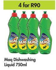 Game Maq Dishwashing Liquid-For 4 x 750ml offer