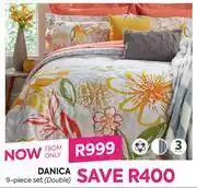 Danica 9 Piece Set (Double)