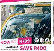 HomeChoice Gabriella 6 Piece Set (Queen) offer