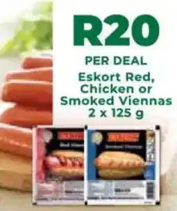 Food Lover's Market Eskort Red, Chicken or Smoked Viennas offer