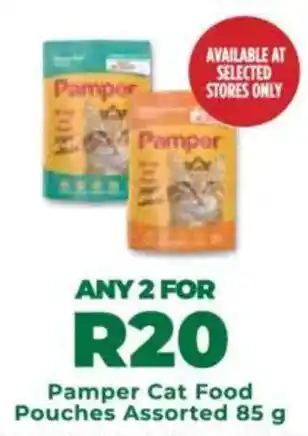 Food Lover's Market Pamper Cat Food Pouches Assorted offer