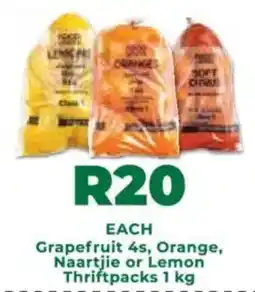 Food Lover's Market Grapefruit, Orange, Naartjie or Lemon Thriftpacks offer