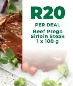 Food Lover's Market Beef Prego Sirloin Steak offer