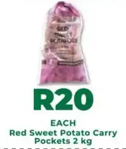 Food Lover's Market Red Sweet Potato Carry Pockets offer