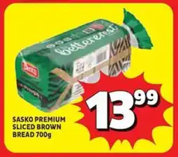 Usave Sasko premium sliced brown bread offer