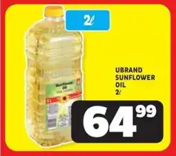 Usave Ubrand sunflower oil offer