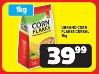 Usave Ubrand corn flakes cereal offer